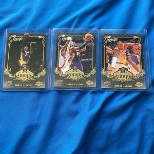 3* RARE KOBE BRYANT MVP CARDS *2007-08
